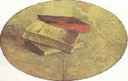 Vincent Van Gogh Still Life wtih Three Books (nn04) USA oil painting reproduction